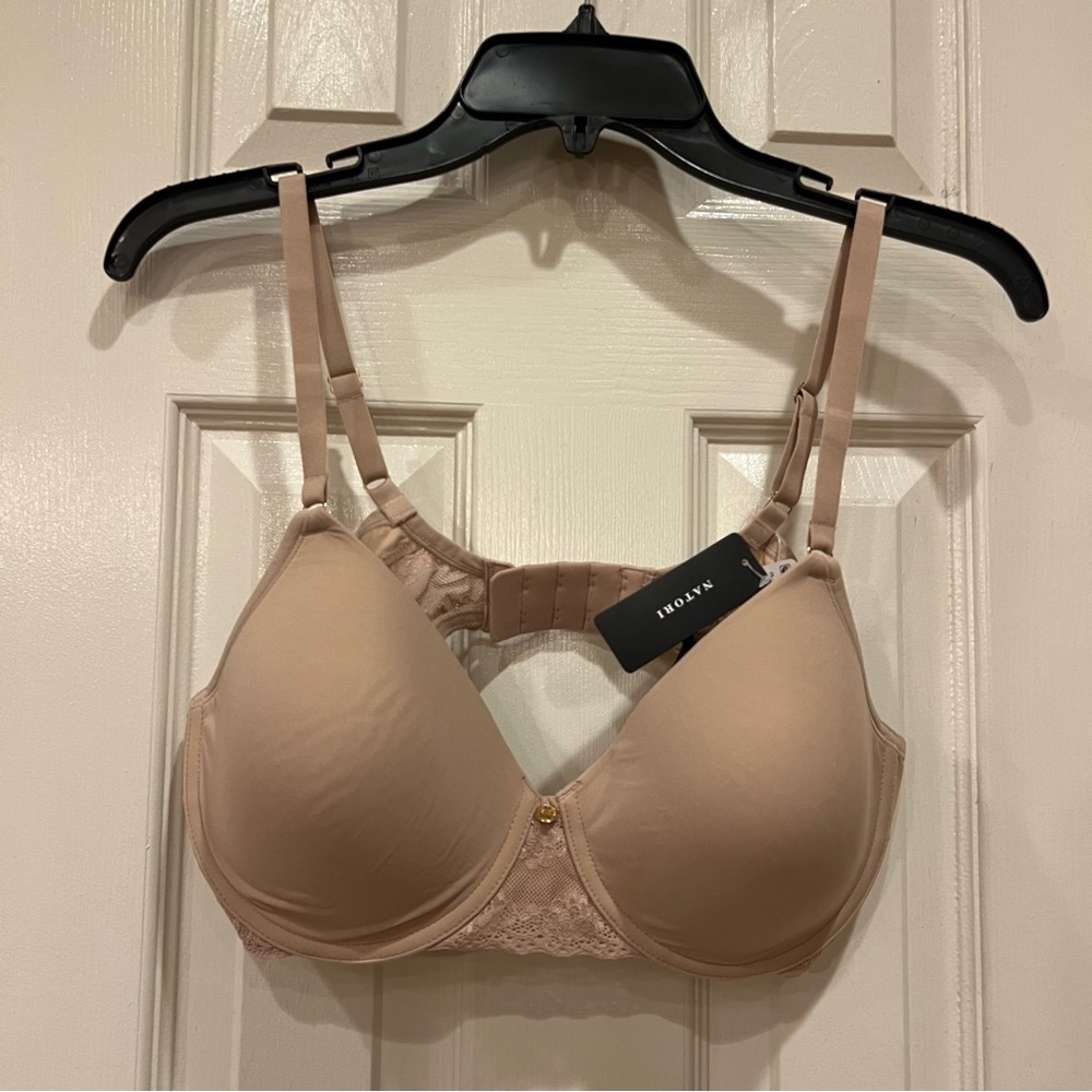 NWT Natori Bliss Perfection Bra Cafe Tan Nude 38C 721154 - Picture 4 of 7